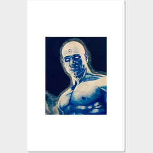 Dr Manhattan Watchmen Posters and Art